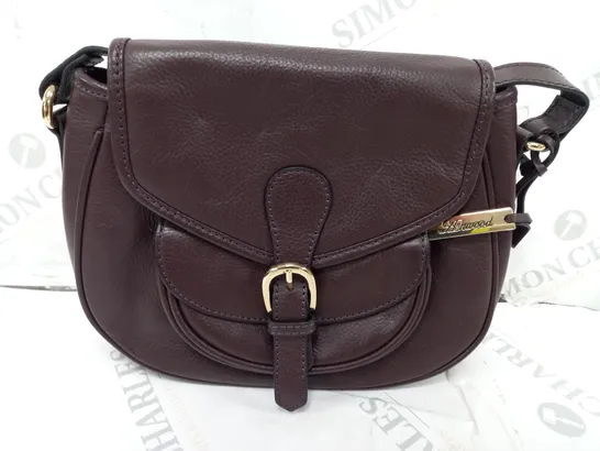 ASHWOOD MAJA SADDLE BAG IN FUDGE