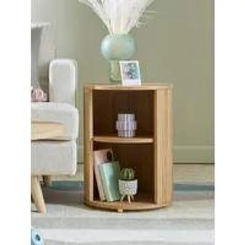 BOXED CARINA SIDE TABLE - OAK COLOUR (COLLECTION ONLY)