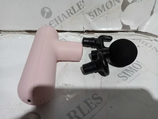 BOXED LOLA 4 SPEED HAND HELD MASSAGE GUN IN PAMPER PINK