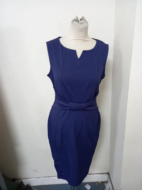 MINT LIMIT SMALL NAVY DRESS WITH BUCKLE 