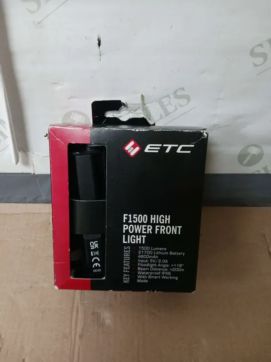 ETC F1500 HIGH POWER FRONT LIGHT 