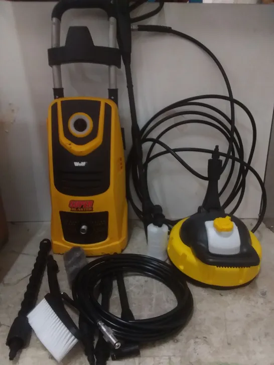 WOLF SUPER BLASTER PRESSURE WASHER - YELLOW 