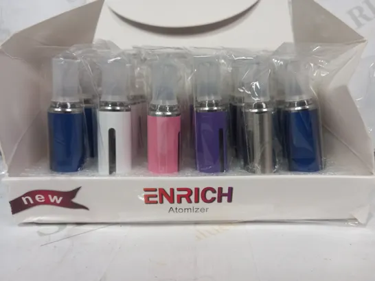 ENRICH PACK OF APPROXIMATELY 20 MT3 E-CIGARETTE ATOMIZERS IN VARIOUS COLOURS