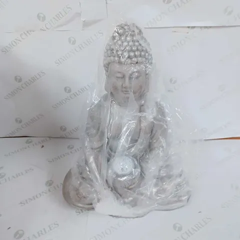 LARGE OUTDOOR SOLAR BUDDA STATUE