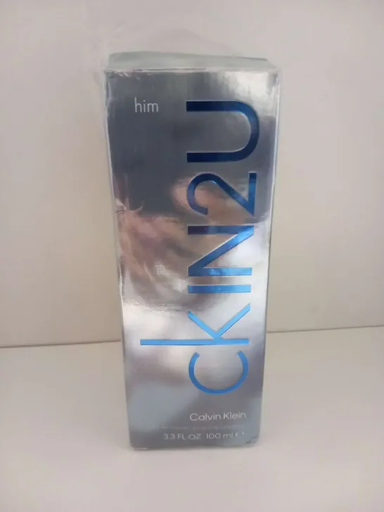 BOXED AND SEALED CKIN2U CALVIN KLEIN EAU DE TOILETTE 100ML