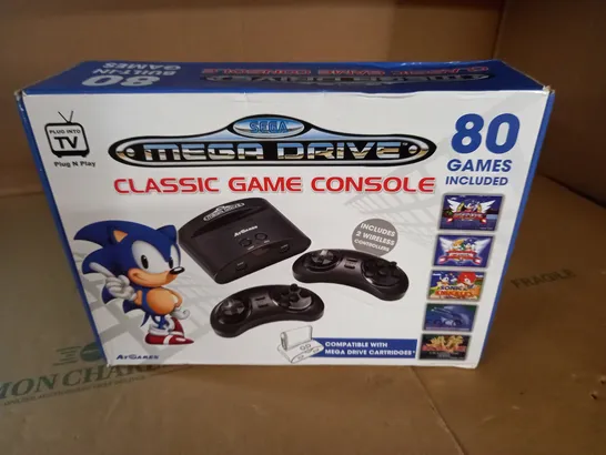 BOXED SEGA MEGA DRIVE PLUG AND PLAY WITH 80 GAMES