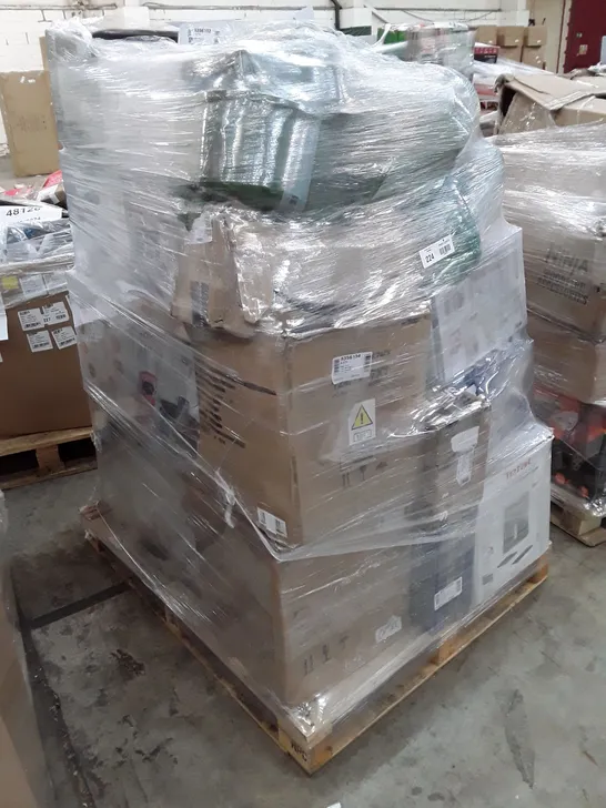 PALLET OF APPROXIMATELY 22 UNPROCESSED RAW RETURN HOUSEHOLD AND ELECTRICAL GOODS TO INCLUDE;