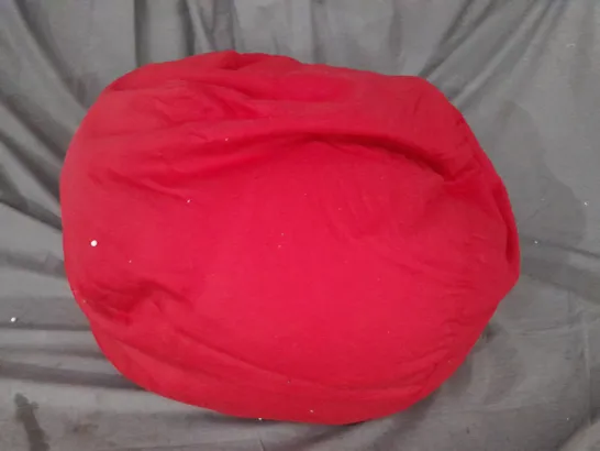 UNBRANDED CHILDREN'S COTTON BEAN BAG IN RED