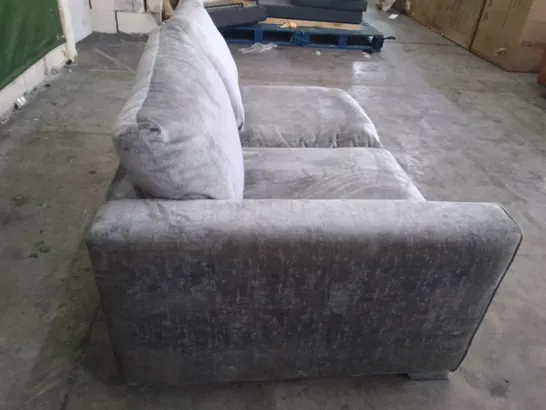 QUALITY DESIGNER RHF SOFA SECTION - GREY FABRIC 