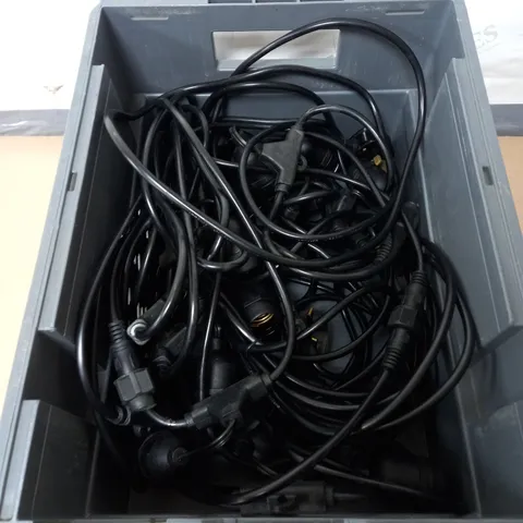 TOTE OF ASSORTED ELECTRICAL WIRES 