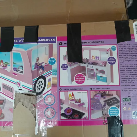 BOXED BARBIE DELUXE WOODEN CAMPERVAN - COLLECTION ONLY