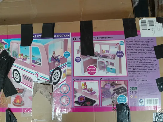 BOXED BARBIE DELUXE WOODEN CAMPERVAN - COLLECTION ONLY RRP £100