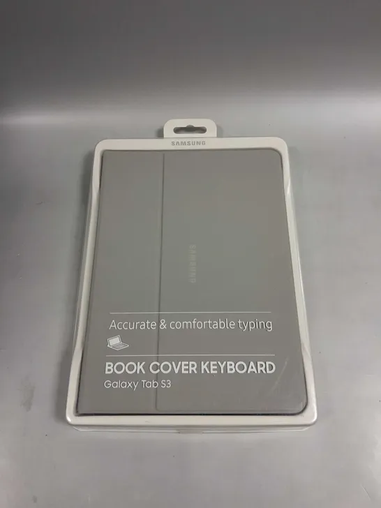 BOXED SAMSUNG GALAXY TAB S3 BOOK COVER KEYBOARD 