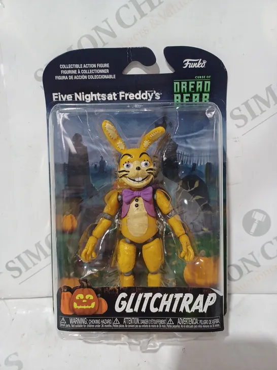 BOXED FUNKO FIVE NIGHTS AT FREDDY'S CURSE OF DREAD BEAR - GLITCHTRAP COLLECTIBLE FIGURE