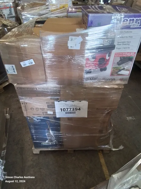 PALLET OF APPROXIMATELY 26 UNPROCESSED RAW RETURN HOUSEHOLD AND ELECTRICAL GOODS TO INCLUDE;