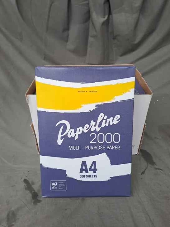 PAPERLINE X5 PACKS OF A4 MULTI-PURPOSE PAPER IN WHITE  500 SHEETS