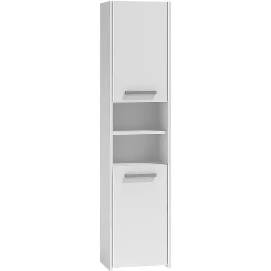 BOXED DELANCY FREESTANDING BATHROOM CABINET (1 BOX)