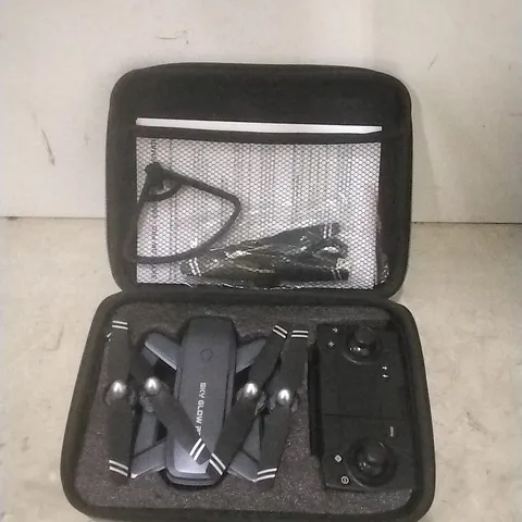 BOXED SKY GLOW PRO DRONE WITH STORAGE CASE 