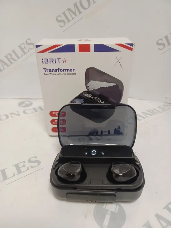 BOXED IBRIT TRANSFORMER TRUE WIRELESS EARPHONES 