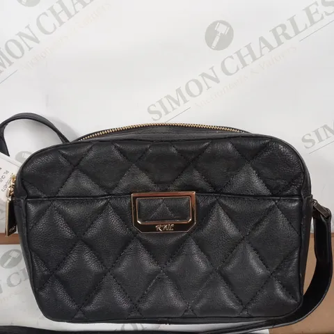 RUTH LANGSFORD QUILTED LEATHER CROSSBODY BAG