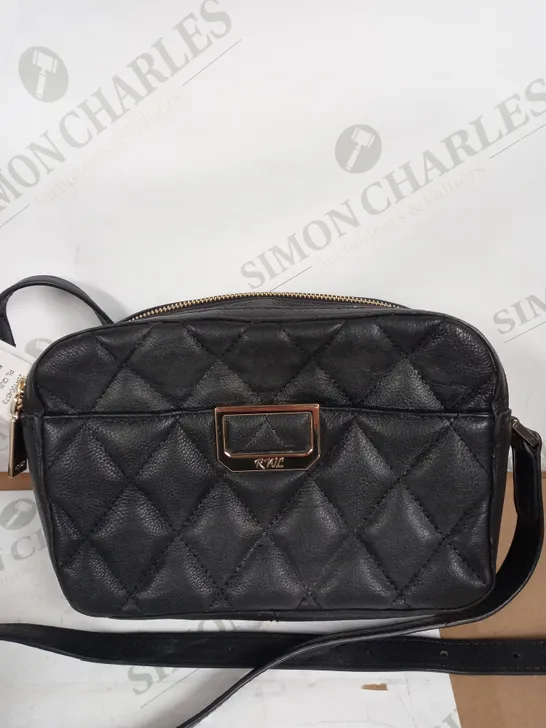 RUTH LANGSFORD QUILTED LEATHER CROSSBODY BAG