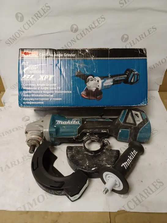 MAKITA DGA517Z ANGLE GRINDER, 18 V, BLUE, 125 MM