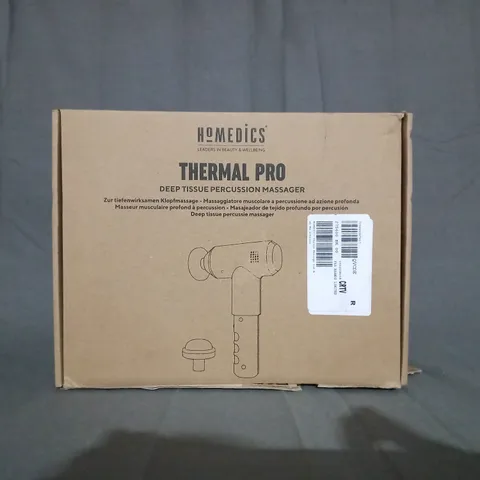 HOMEDICS THERMAL PRO DEEP TISSUE PERCUSSION MASSAGER