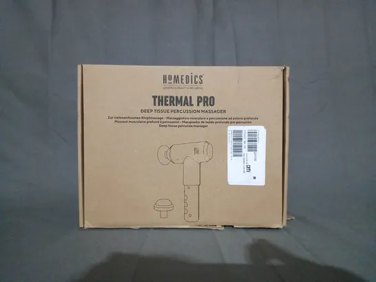 HOMEDICS THERMAL PRO DEEP TISSUE PERCUSSION MASSAGER