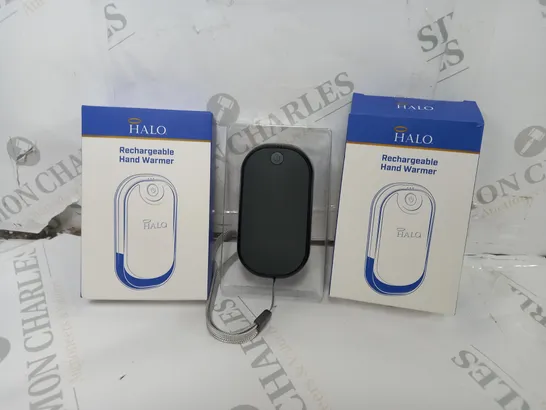 LOT OF 2 HALO RECHARGEABLE HAND WARMER 