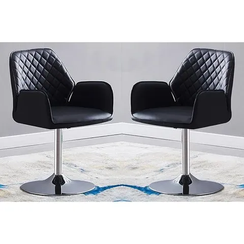 BOXED BACKETEER BLACK BAR STOOL