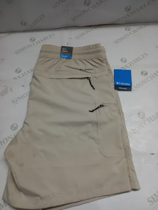 COLUMBIA CORAL RIDGE PULL ON SHORTS SIZE XL