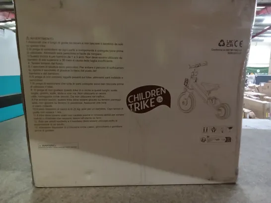 BOXED CHILDRENS TRIKE 