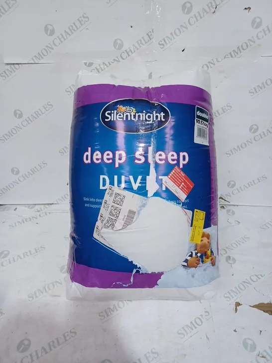 SILENT NIGHT DEEP SLEEP DUVET - DOUBLE - 10.5 TOG