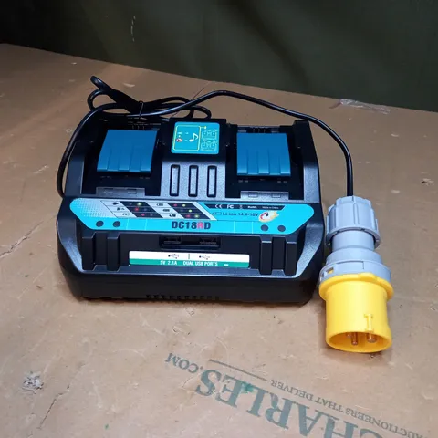 UNBRANDED POWER TOOL BATTERY CHARGER (DC18RD - SUITABLE FOR MAKITA TOOLS)