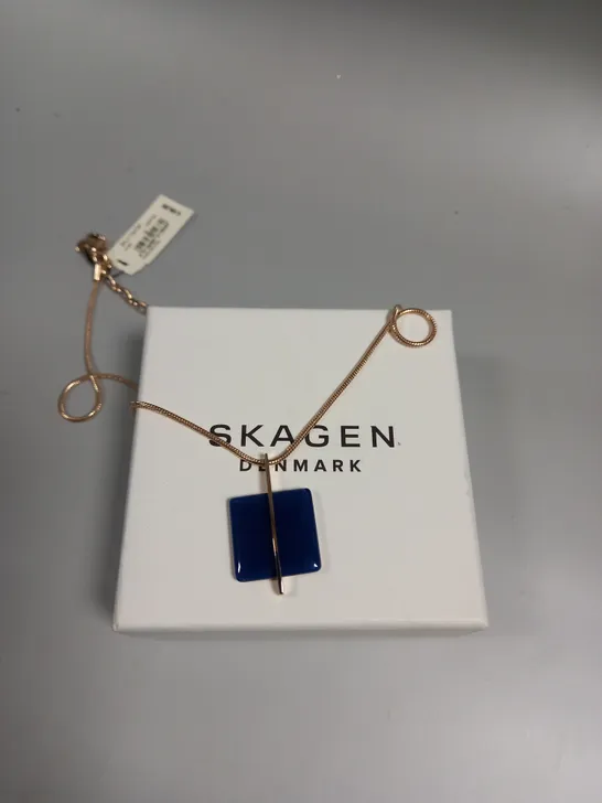 BOXED SKAKEN SEA GLASS NECKLESS 