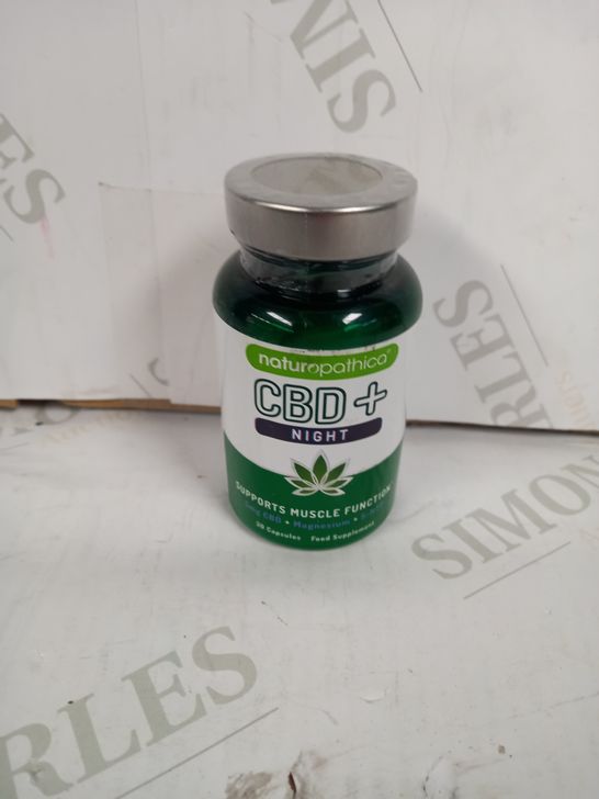 LOT OF APPROX 45 CBD+NIGHT FOOD SUPPLEMENT SUPPORTS MUSCLE FUNCTION