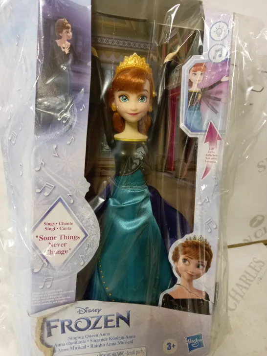 DISNEY FROZEN SINGING QUEEN ANNA DOLL RRP £25.99