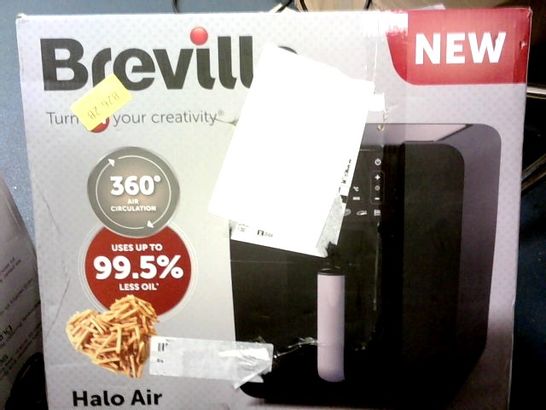BREVILLE HALO AIR 5.5L DIGITAL AIR FRYER 