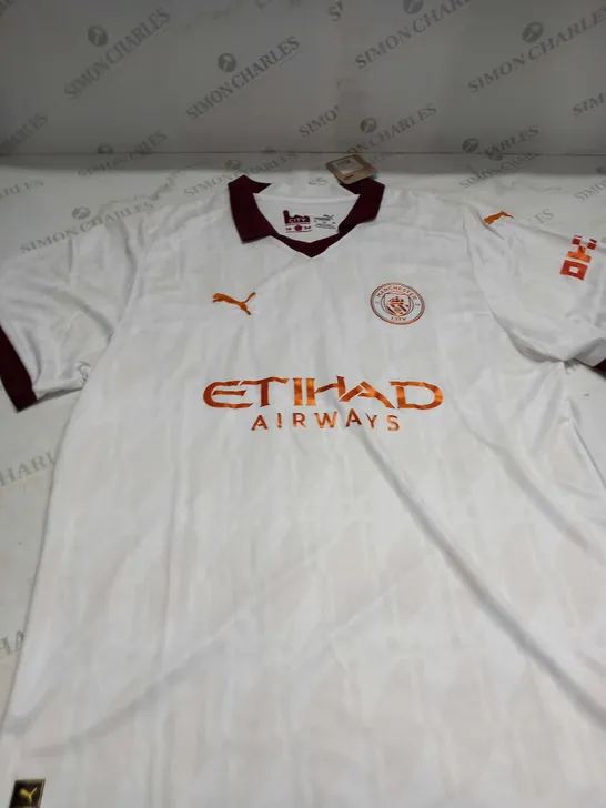 MANCHESTER CITY FC AWAY SHIRT SIZE 4XL