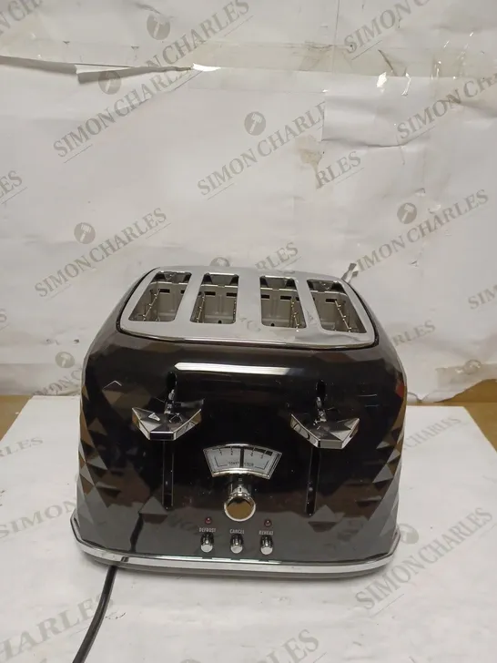 DE'LONGHI BRILLANTE CTJ4003BK 4-SLICE TOASTER