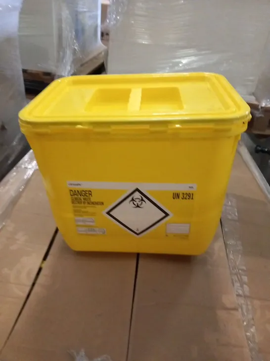 PALLET OF APPROXIMATELY 40 CLINISAFE 30L UN 3291 CLINICAL WASTE BINS