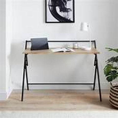 BOXED EVELYN FOLDING WIDE DESK (1 BOX)