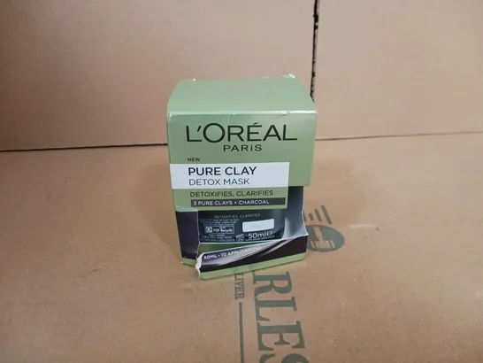 BOXED L'OREAL PURE CLAY DETOX MASK 