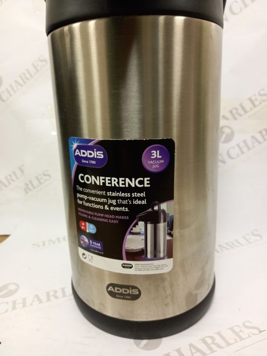 ADDIS CONFERENCE VACUUM JUG 3L