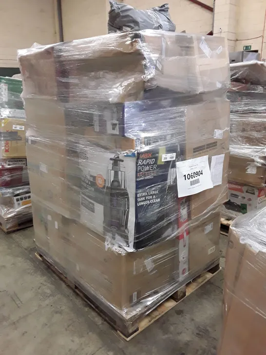 PALLET OF APPROXIMATELY 25 UNPROCESSED RAW RETURN HOUSEHOLD AND ELECTRICAL GOODS TO INCLUDE;