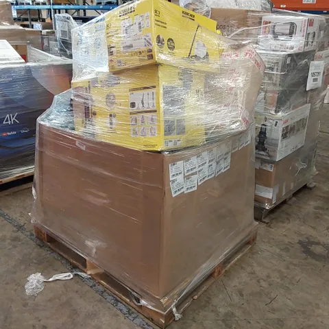 PALLET OF APPROXIMATELY 17 UNPROCESSED RAW RETURN HOUSEHOLD AND ELECTRICAL GOODS TO INCLUDE;