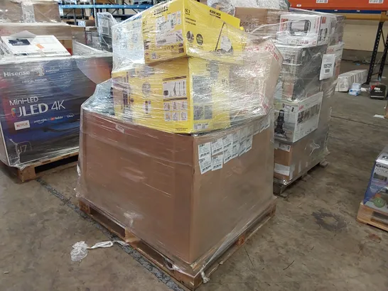 PALLET OF APPROXIMATELY 17 UNPROCESSED RAW RETURN HOUSEHOLD AND ELECTRICAL GOODS TO INCLUDE;