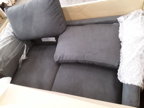 BOXED LIGHT GREY SOFA SECTION 