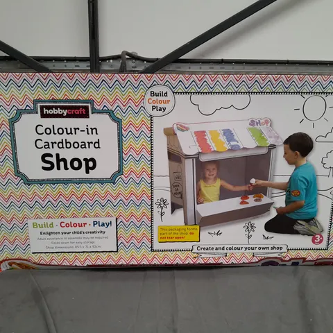 BOXED HOBBYCRAFT COLOUR IN CARDBOARD SHOP