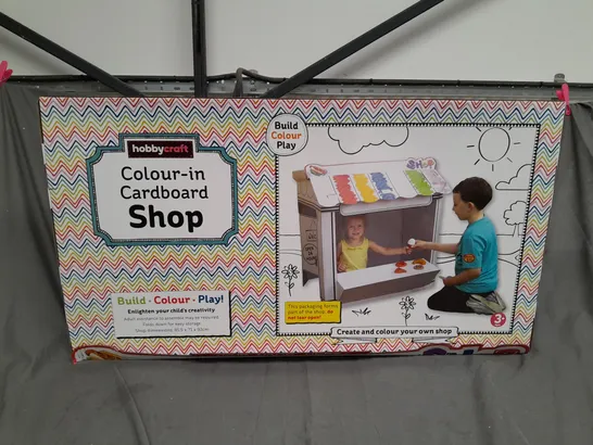 BOXED HOBBYCRAFT COLOUR IN CARDBOARD SHOP